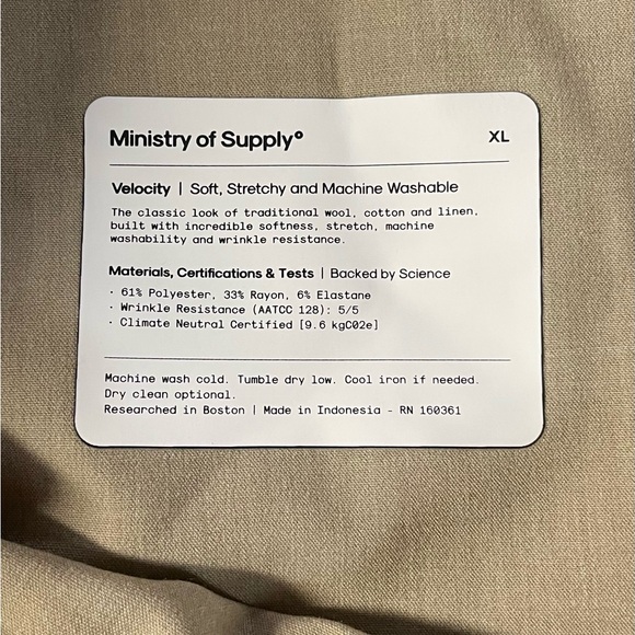 Ministry of Supply Women's Velocity Tailored Short Flax NWT - Picture 10 of 13